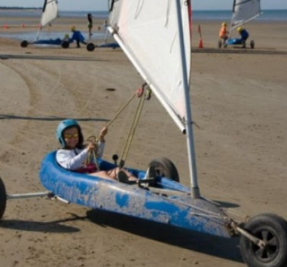  Primer paseo en vela de arena 
